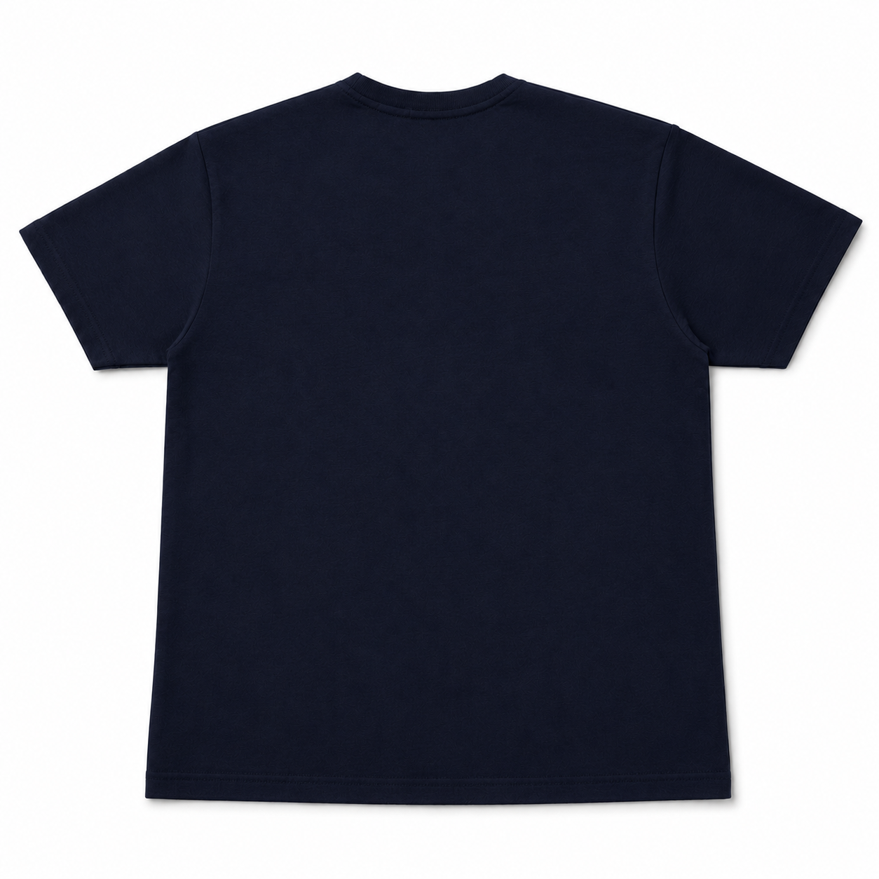 Midnight Navy Regular Fit Essential Tee Back View