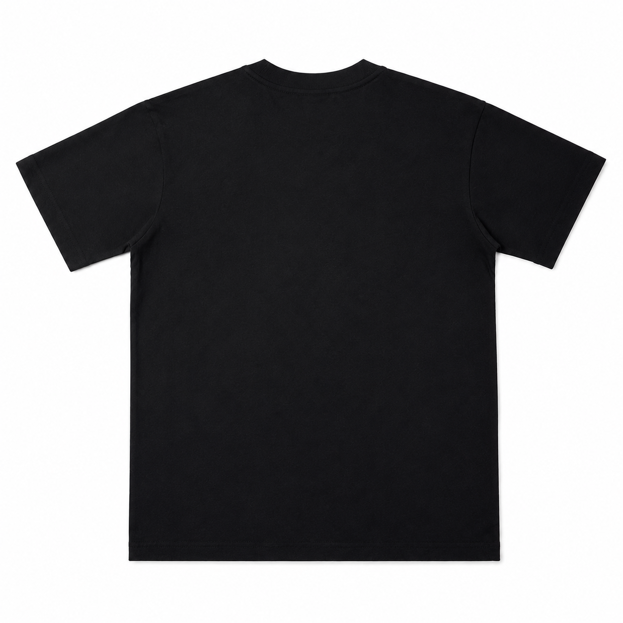 Loomx Signature Black Regular Fit Tee Back