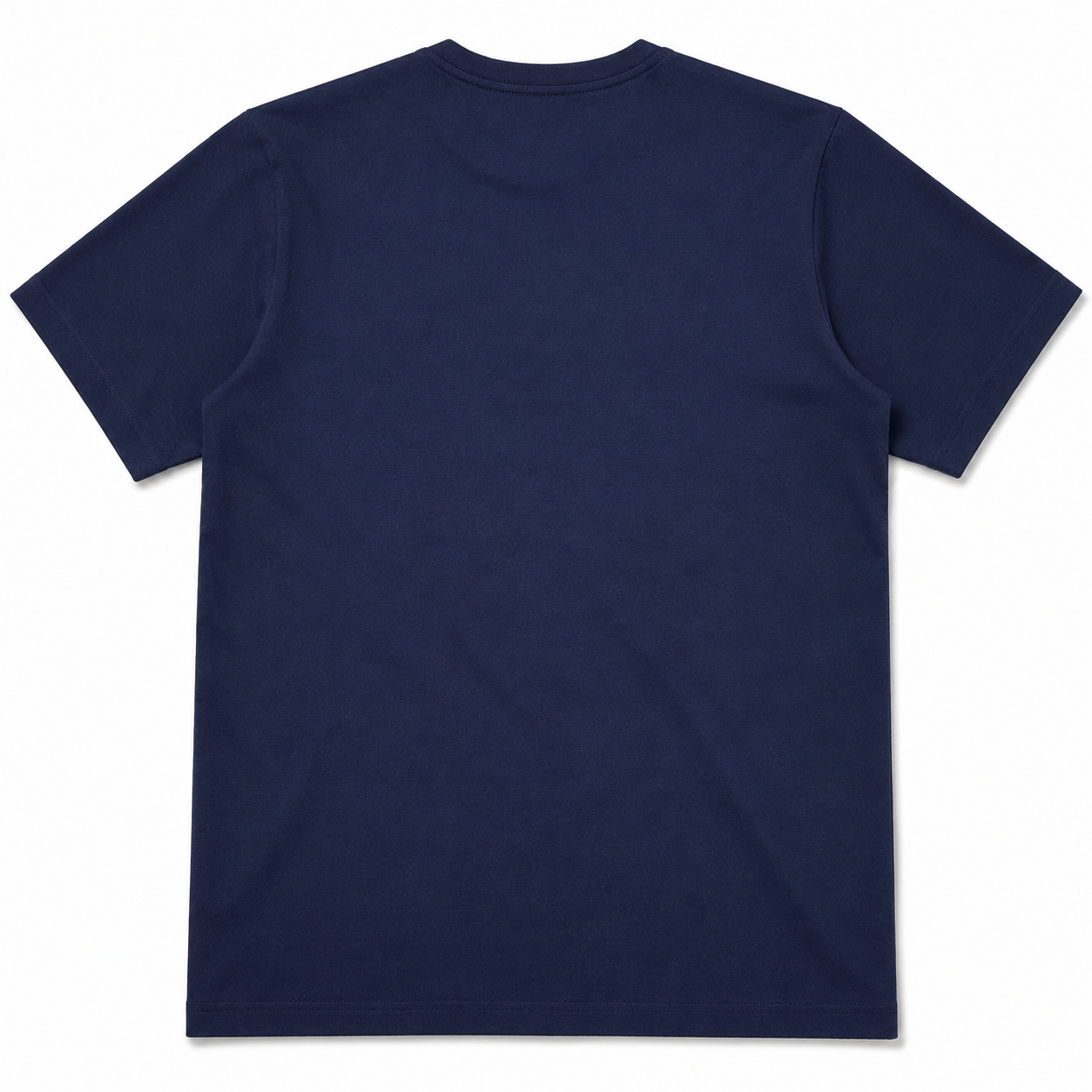 Navy Scuba Henley Tee Back View