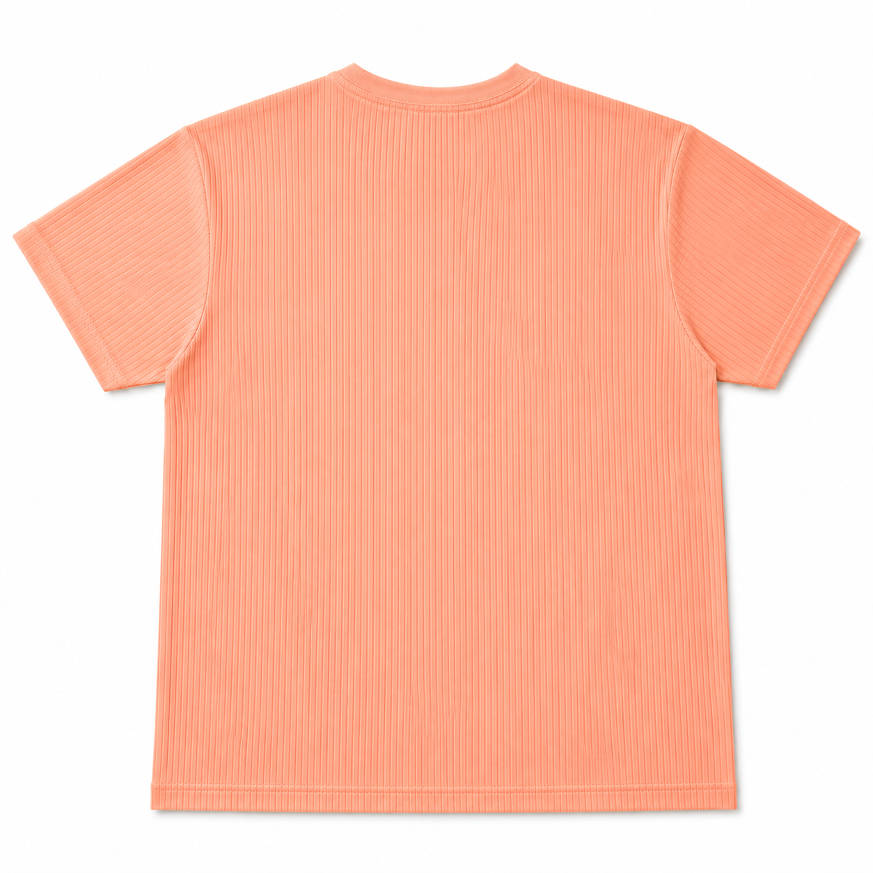 Peach Drop Needle Regular Fit Tee Back View