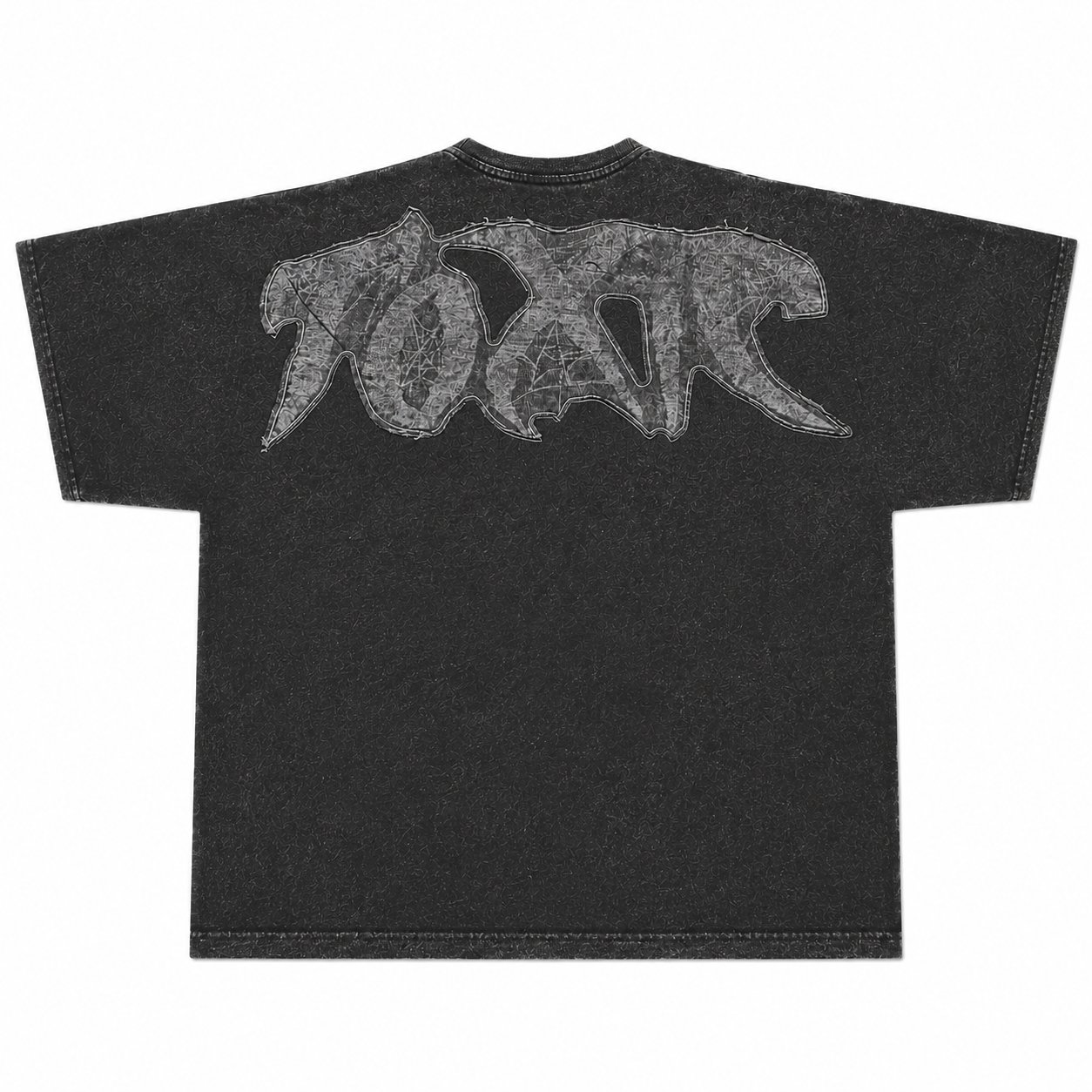 Toxic Oversized Tee Back Graphic Artwork