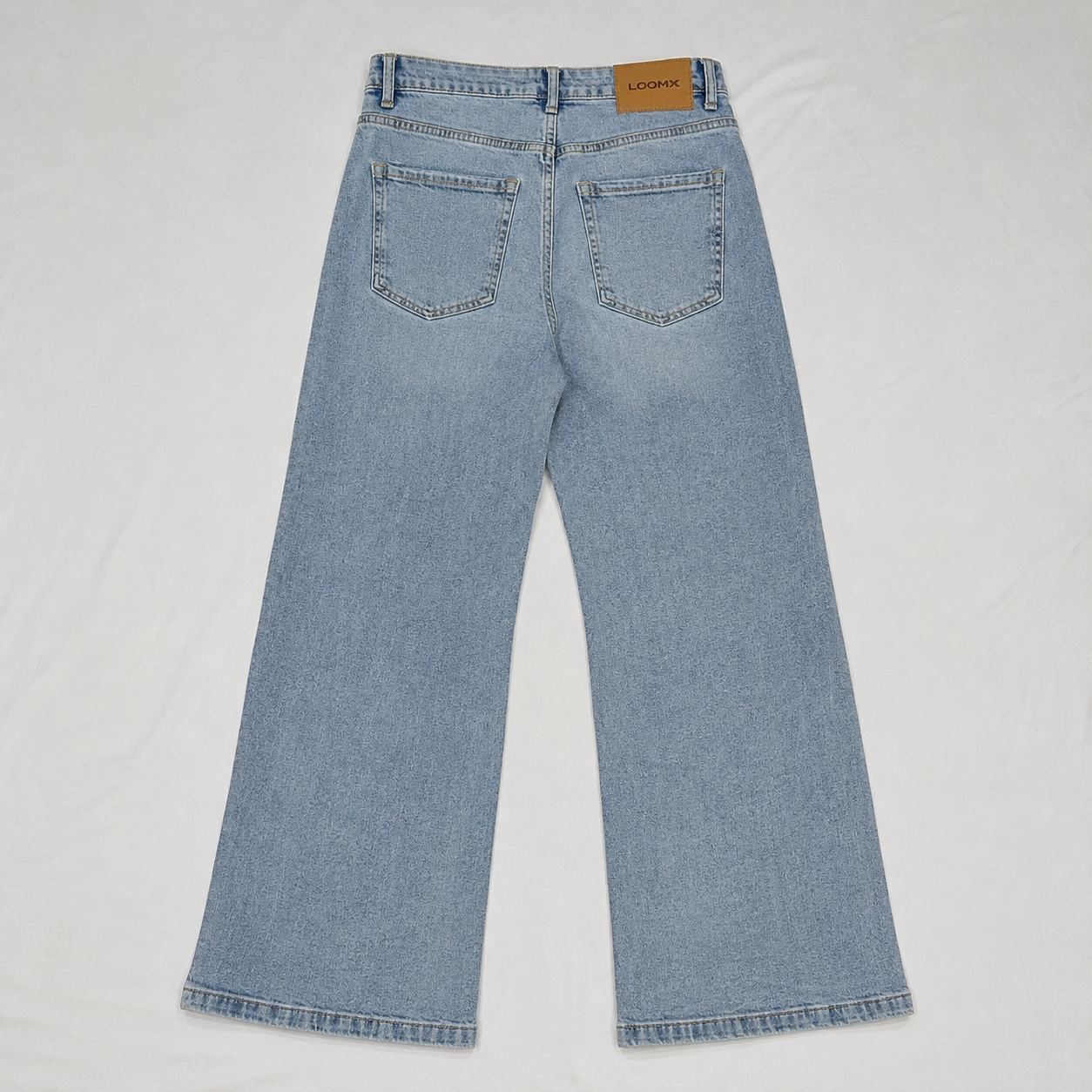 Women’s Horizon Wide Leg Denim Jeans Back View