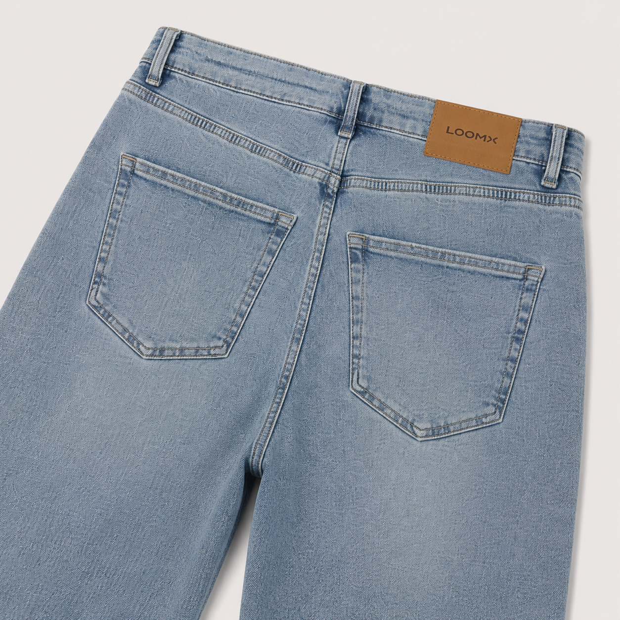 Women’s Skyline Flare Denim Jeans Back View Close Up