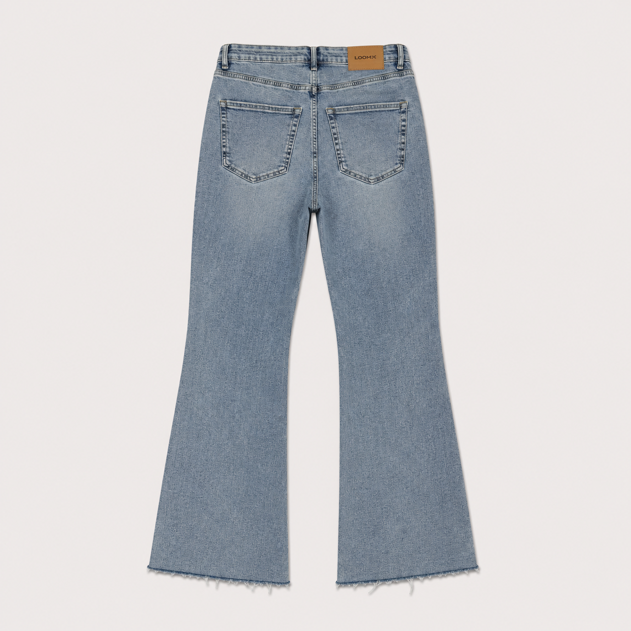 Women’s Skyline Flare Denim Jeans Back View